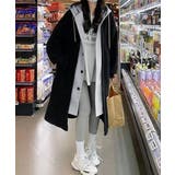 ボアロングパーカーレイヤード風ボアコート | SUNSHINE CLOSET | 詳細画像5 