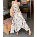 蝶柄キャミワンピース アシンメトリー夏服 | SUNSHINE CLOSET | 詳細画像1