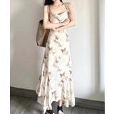 蝶柄キャミワンピース アシンメトリー夏服 | SUNSHINE CLOSET | 詳細画像6