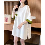 オーバーサイズTシャツチュニックtシャツ | SUNSHINE CLOSET | 詳細画像1 