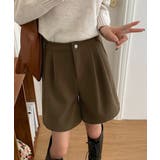 タックショートパンツウール風ワイドパンツ | SUNSHINE CLOSET | 詳細画像11 