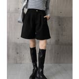 タックショートパンツウール風ワイドパンツ | SUNSHINE CLOSET | 詳細画像17 