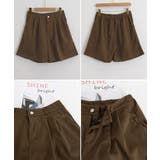 タックショートパンツウール風ワイドパンツ | SUNSHINE CLOSET | 詳細画像21 