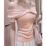 ビッグリボンオフショルカットソー 韓国風 きれいめトップス | SUNSHINE CLOSET | 詳細画像12
