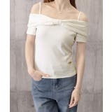 ビッグリボンオフショルカットソー 韓国風 きれいめトップス | SUNSHINE CLOSET | 詳細画像17