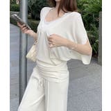 VネックTシャツ レースキャミソール単品 | SUNSHINE CLOSET | 詳細画像12 