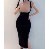 大人可愛いレディースノースリーブロングワンピース細身 韓国風きれいめカジュアル … | SUNSHINE CLOSET | 詳細画像6 
