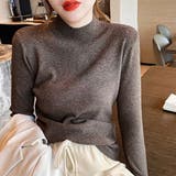 秋冬 ニットトップス レディースきれいめ | ANGELCLOSET | 詳細画像15