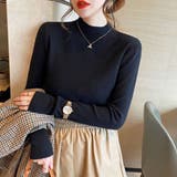 秋冬 ニットトップス レディースきれいめ | ANGELCLOSET | 詳細画像5