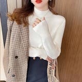 秋冬 ニットトップス レディースきれいめ | ANGELCLOSET | 詳細画像8
