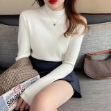 秋冬 ニットトップス レディースきれいめ | ANGELCLOSET | 詳細画像9