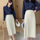 フェイクレザースカート タイトスカート 春 | ANGELCLOSET | 詳細画像12