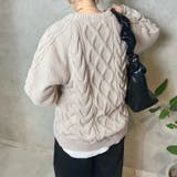 韓国風 ケーブル編み ニット レディース | SUNSHINE CLOSET | 詳細画像9