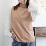 ニットベスト ハイネック ニットチョッキ | SUNSHINE CLOSET | 詳細画像18