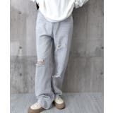 ダメージデニムパンツハイウエストジーパン | SUNSHINE CLOSET | 詳細画像14 