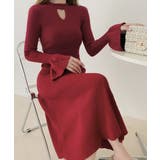 キーホールネックリブニットワンピース秋冬 | SUNSHINE CLOSET | 詳細画像14 