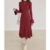 キーホールネックリブニットワンピース秋冬 | SUNSHINE CLOSET | 詳細画像15 