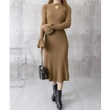 キーホールネックリブニットワンピース秋冬 | SUNSHINE CLOSET | 詳細画像18 