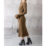 キーホールネックリブニットワンピース秋冬 | SUNSHINE CLOSET | 詳細画像19 