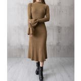 キーホールネックリブニットワンピース秋冬 | SUNSHINE CLOSET | 詳細画像21 