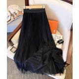 チュールスカートレディースロングスカート | SUNSHINE CLOSET | 詳細画像25 