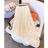 チュールスカートレディースロングスカート | SUNSHINE CLOSET | 詳細画像26 