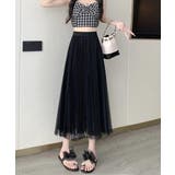 チュールスカートレディースロングスカート | SUNSHINE CLOSET | 詳細画像7 