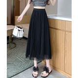 チュールスカートレディースロングスカート | SUNSHINE CLOSET | 詳細画像8 