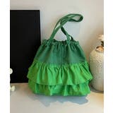 ティアードフリルトートバッグ キャンバス | SUNSHINE CLOSET | 詳細画像12 