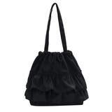 ティアードフリルトートバッグ キャンバス | SUNSHINE CLOSET | 詳細画像19 