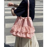 ティアードフリルトートバッグ キャンバス | SUNSHINE CLOSET | 詳細画像8 