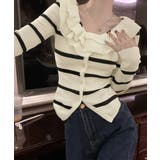 フリルニットトップス オフショルダー秋服 | SUNSHINE CLOSET | 詳細画像18 