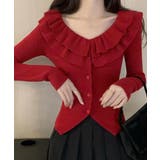 フリルニットトップス オフショルダー秋服 | SUNSHINE CLOSET | 詳細画像20 