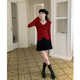 フリルニットトップス オフショルダー秋服 | SUNSHINE CLOSET | 詳細画像23 