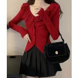 フリルニットトップス オフショルダー秋服 | SUNSHINE CLOSET | 詳細画像24 