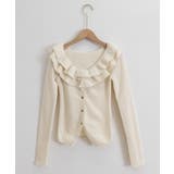 フリルニットトップス オフショルダー秋服 | SUNSHINE CLOSET | 詳細画像32 