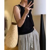 前後2WAYリブニット ノースリーブトップス レディース | SUNSHINE CLOSET | 詳細画像6 