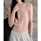 前後2WAYリブニット ノースリーブトップス レディース | SUNSHINE CLOSET | 詳細画像9 