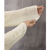 Uネックニットキャミ 透かし編みカーディガン 薄手ニットアンサンブル | SUNSHINE CLOSET | 詳細画像24 