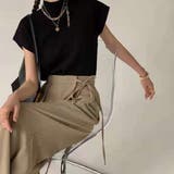 ブラック | サマーニット トップス レディース | ANGELCLOSET