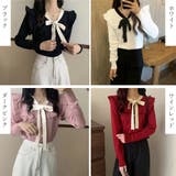 ボウタイニットトップス レディース 大人 | SUNSHINE CLOSET | 詳細画像2