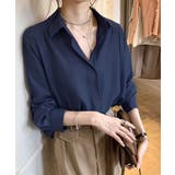 シャツブラウス 襟付き 長袖 レディース | SUNSHINE CLOSET | 詳細画像15 