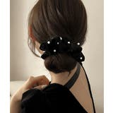 パール ヘアリング シュシュ 大人っぽい | SUNSHINE CLOSET | 詳細画像4 