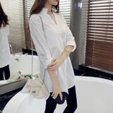 レディース 長袖シャツ ロングシャツ | ANGELCLOSET | 詳細画像2