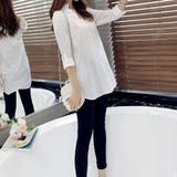レディース 長袖シャツ ロングシャツ | ANGELCLOSET | 詳細画像4