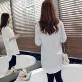 レディース 長袖シャツ ロングシャツ | ANGELCLOSET | 詳細画像5