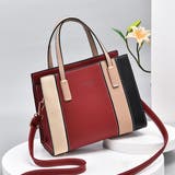 ワインレッド | ショルダーバッグ 配色 レディース斜め掛け | SUNSHINE CLOSET