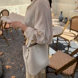 アイボリー | ショルダーバッグ 2wayバケットバッグ | ANGELCLOSET