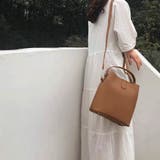 キャメル | ショルダーバッグ 2wayバケットバッグ | ANGELCLOSET