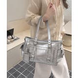 カードケース付きレトロボストンバッグ合成皮革トート鞄マルチポケットカバン 肩掛け… | SUNSHINE CLOSET | 詳細画像14 